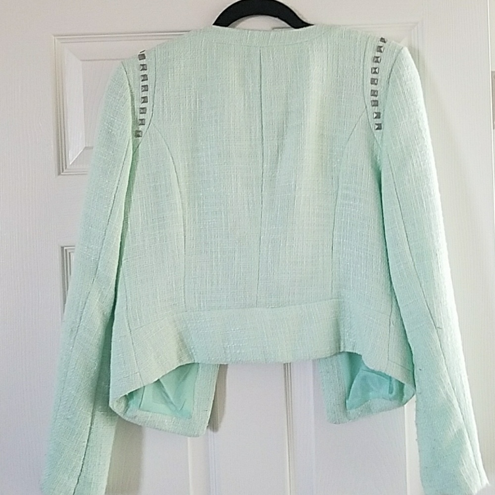 Mint green jacket - Picture 2 of 2